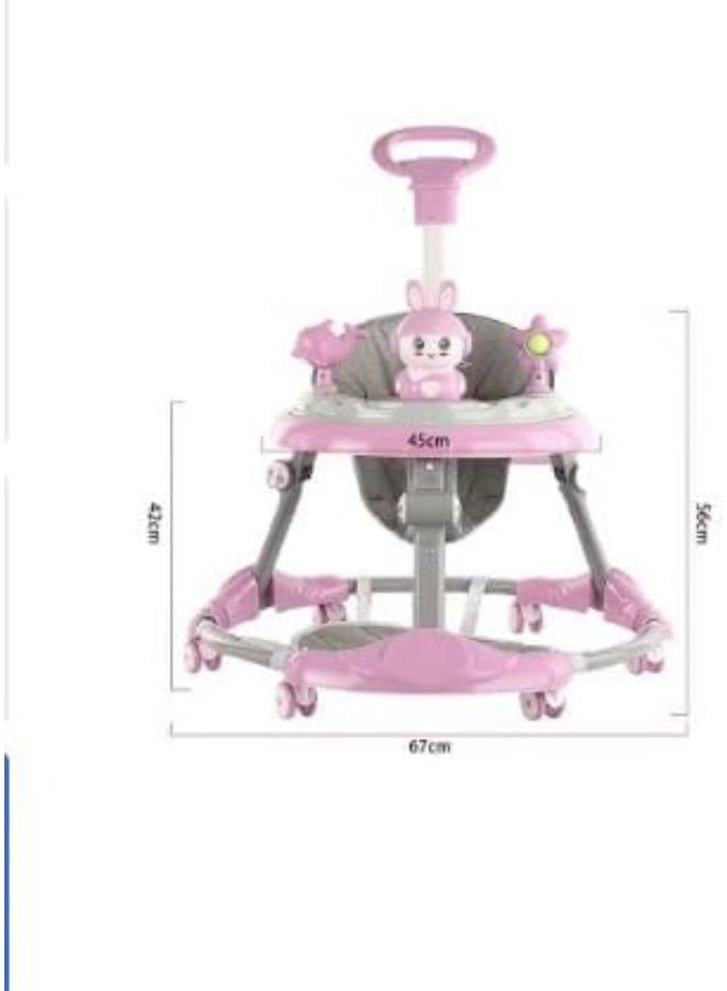 Foldable baby walker and baby  Multifunctional Electric Baby Walker - Image 2