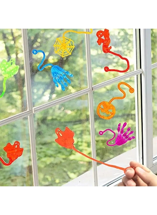 30 Pcs Sticky Hands for Kids,Sticky Hands Party Favors, Party Table Favor, Party Favor Set for Kids, Holiday Traditions, Extreme Stretch Fidget, Fun Fidget Toys for Kids  - Image 4