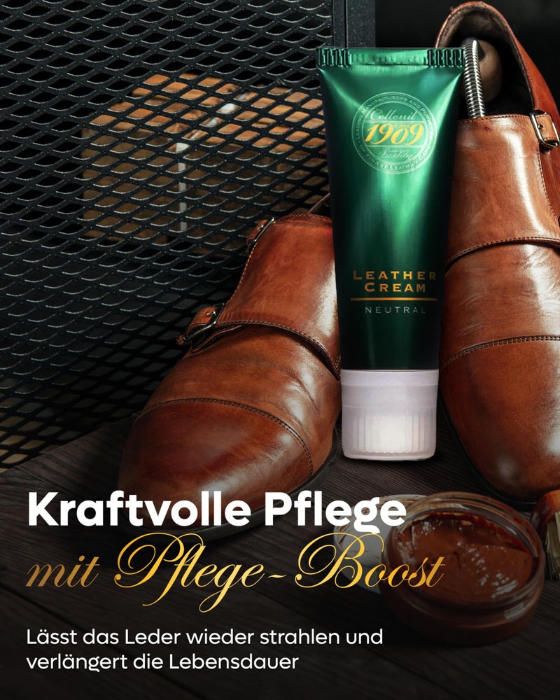 Collonil 1909 Leather Cream 2.53 Fl Oz - Nourishing Formula to Extend the Life of Leather Footwear and Meet the Highest Demands - Image 4