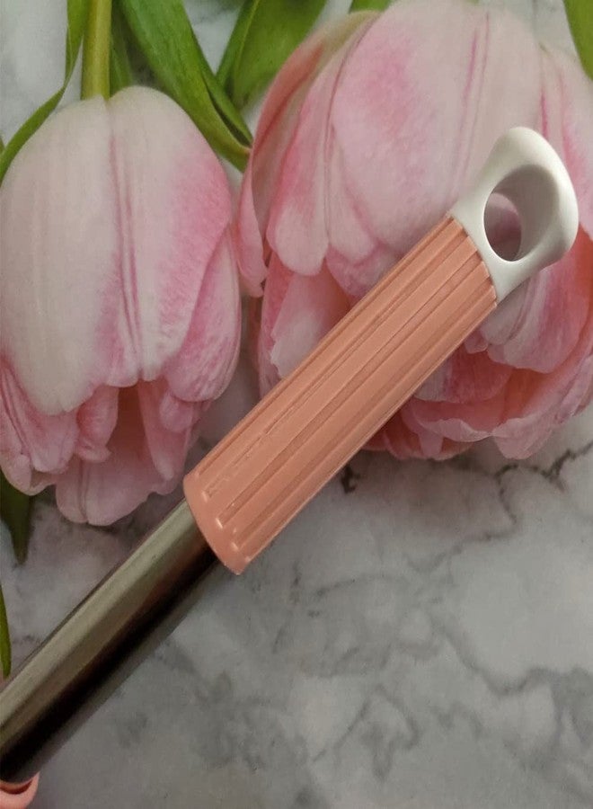 Jilukibo 2 Pack Soft Bristle Bed Sheets Sweeping Cleaning Brush with Long Hand, Counter Duster for Debris Hair Remover Desk Quilt Sofa Furniture (Pink Green) - Image 5