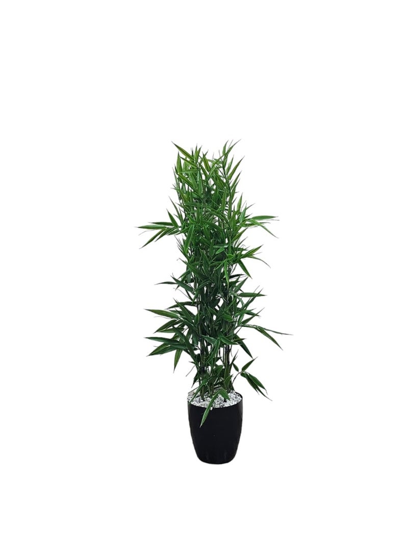 Al-Rawasem House Artificial decorative plant tree with pot, 100 cm - Image 2