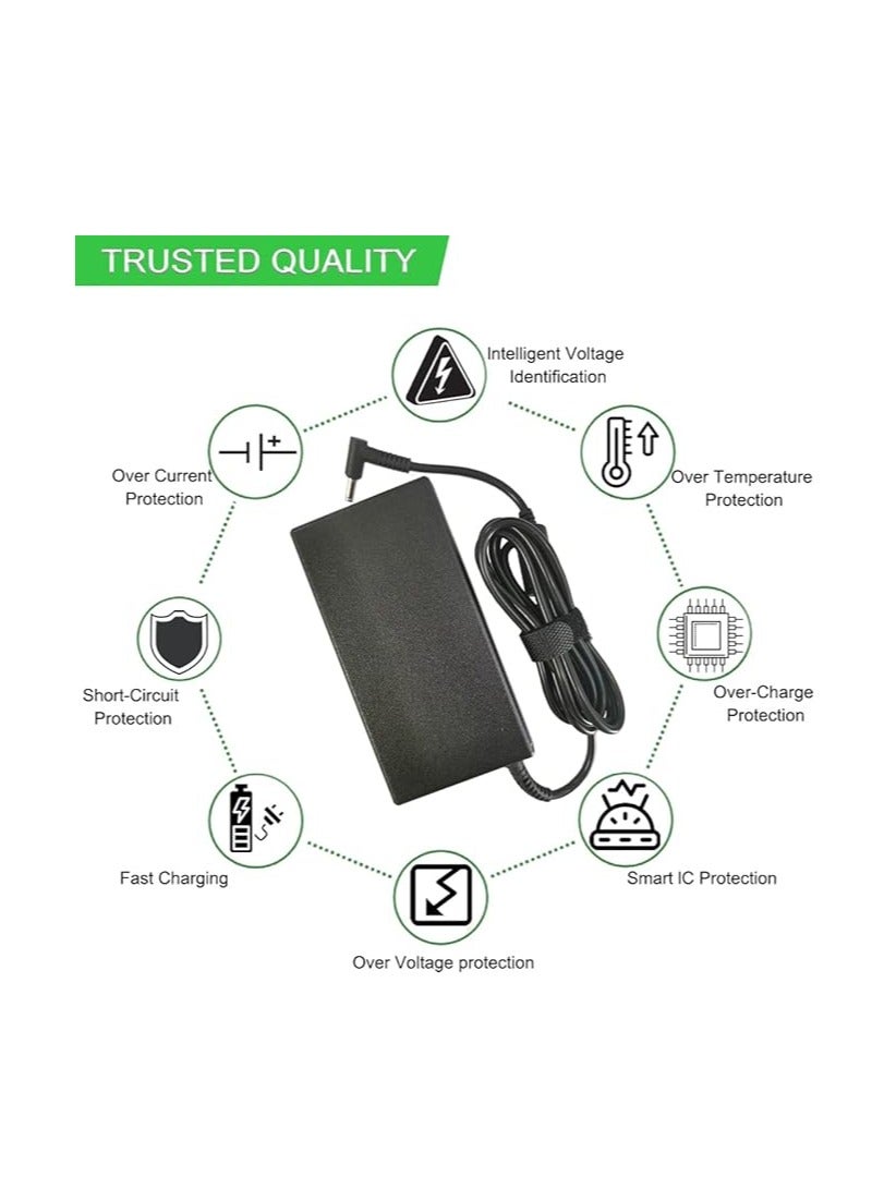 Terabyte محول طاقة بديل 19.5 فولت 6.15 أمبير 120 واط 4.5x3.0 مم لشاحن HP i7-4700MQ HSTNN-CA25 HSTNN-DA25 HSTNN-LA25 PA-1121-62HA 738211-002 - Image 3