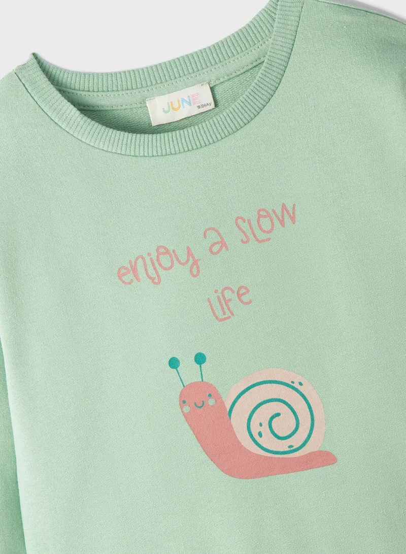 JUNE Kids Sweatshirt