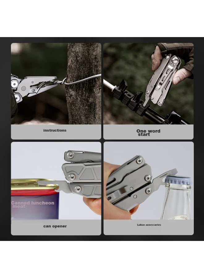 JD.com Jd Jingzao Outdoor Multi-functional Combination Tool Pliers, Pliers Scissors Saw 12-in Multi-functional Knife - Image 3