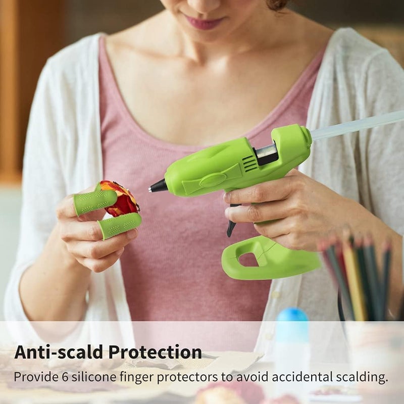 Excefore Cordless Mini Hot Glue Gun - Usb Rechargeable With 2600Mah Battery, Includes 30 Glue Sticks - Perfect For Diy, Crafts, Home Repairs, And Decorations - Image 5