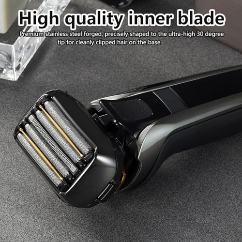 XSPANDER Performance Mens Shaver Head ES9038 Blade Replacement Fits for Panasonic ES-CLV9A, ES-CLV9B, ES-CLV9C, ES-CLV9CX, ES-CLV8A and Fit for ARC 5 Blade Shavers All Models(Replaces for ES9036) - Image 4