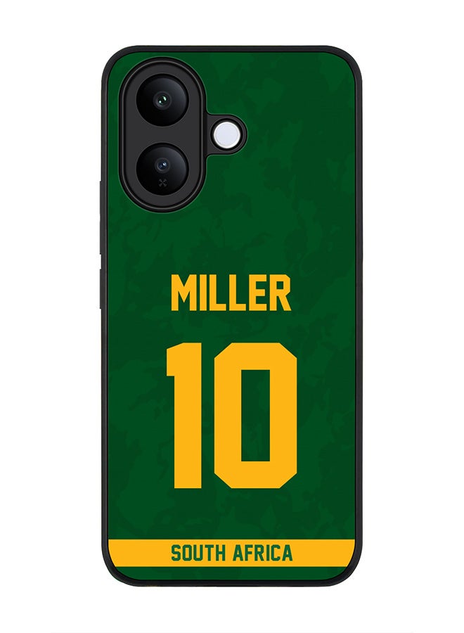 Stylizedd For vivo V60 Lite 5G / V60 Lite 4G Case,Slim fit Camera Protection, Shockproof Thin Phone cover  - South Africa David Miller, Jersey No 10 - Image 1