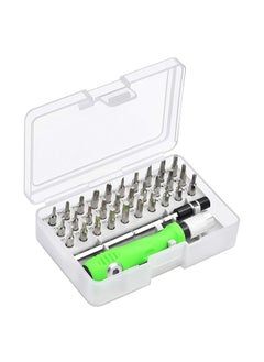 PAVITYAKSH PAVITYAKSH 32 IN 1 SCREW DRIVERTool Set Kit with Magnetic Flexible Extension Rod, Precision Bits screw driver, computer, mobile repairing tool kit, watch repairing, laptop screwdriver set, Multicolor  - Image 1