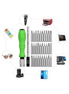 PAVITYAKSH PAVITYAKSH 32 IN 1 SCREW DRIVERTool Set Kit with Magnetic Flexible Extension Rod, Precision Bits screw driver, computer, mobile repairing tool kit, watch repairing, laptop screwdriver set, Multicolor  - Image 5