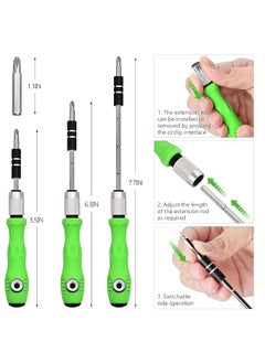 PAVITYAKSH PAVITYAKSH 32 IN 1 SCREW DRIVERTool Set Kit with Magnetic Flexible Extension Rod, Precision Bits screw driver, computer, mobile repairing tool kit, watch repairing, laptop screwdriver set, Multicolor  - Image 4