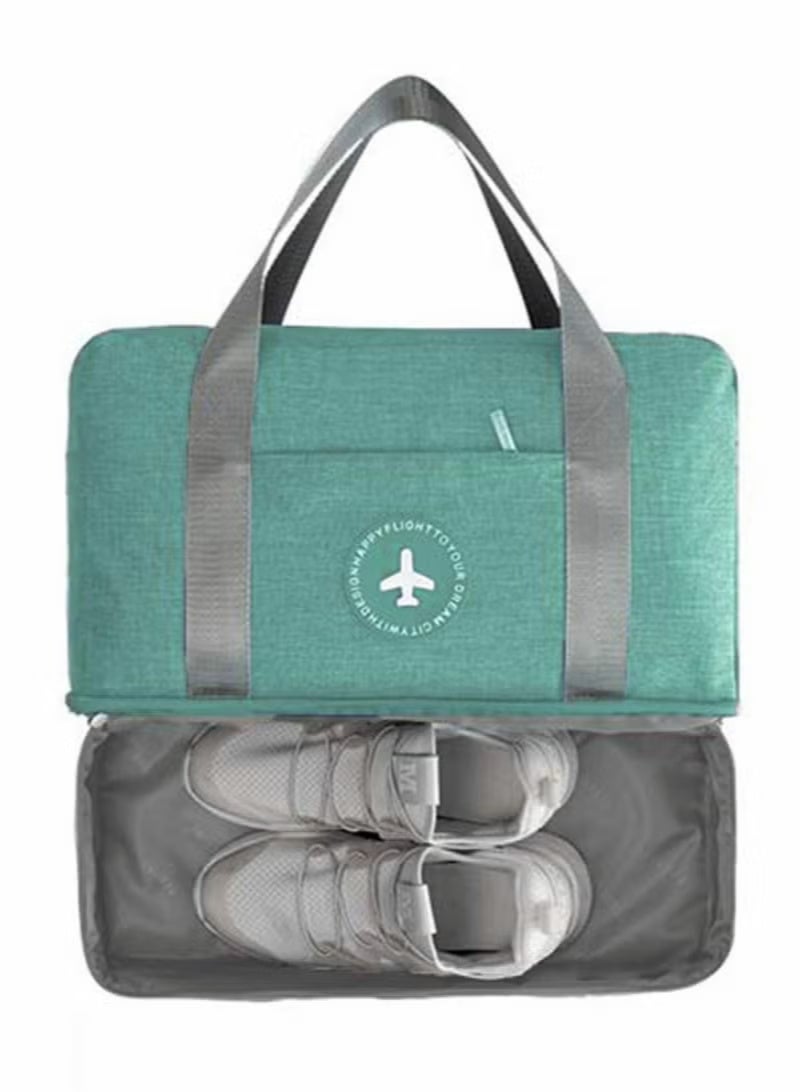 Lightweight Gym & Travel Duffel Bag – Waterproof with Shoe Compartment & Wet Pocket - Image 2