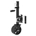TOWKING 8inch Wheel Trailer Jack 13 Vertical Movement 2000 lbs for RV Boat Trailer and More Black - Image 2