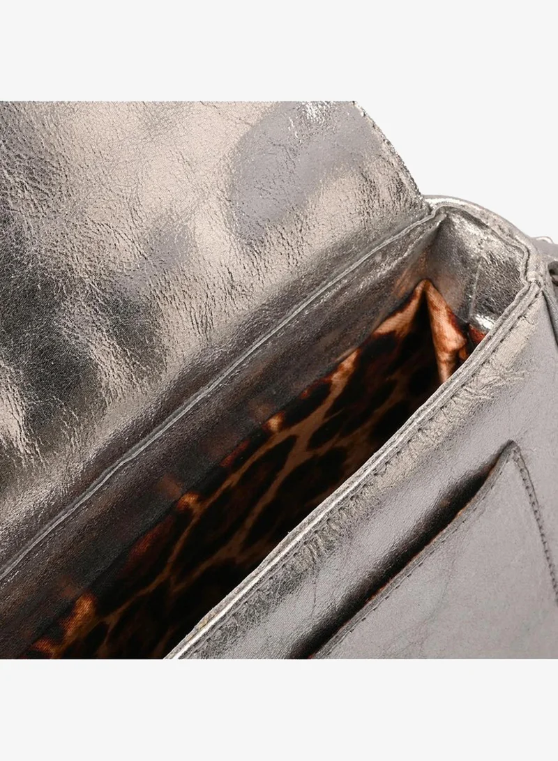 Carmen Steffens  Crossbody Bag Leopard Silver for Women | Best Price UAE