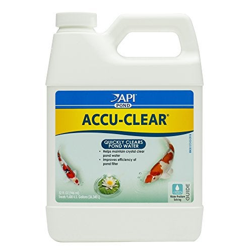 API POND ACCU-CLEAR Pond Water Clarifier 32-Ounce Bottle - Image 1