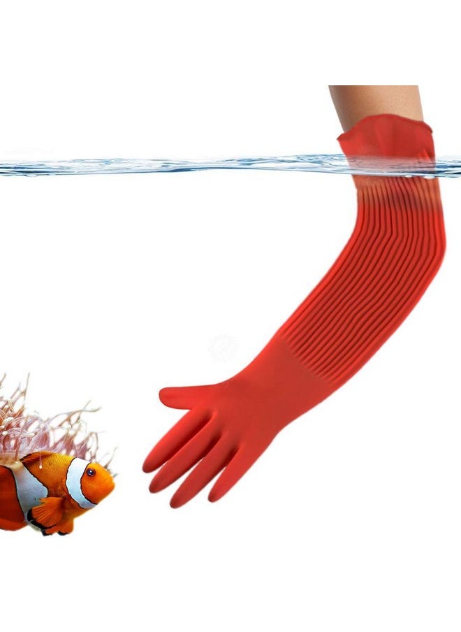 SunGrow 22" Long Rubber Gloves for Dog and Cat Bath, Grooming, Aquarium Water Changes - Keep Hands and Arms Dry with Comfortable, Waterproof, Non-Slip Household Gloves - pzsku/Z4898735FE62B16E5D746Z/45/_/1737031604/1ae2f033-b024-4bff-9871-4b1ed369e0f7