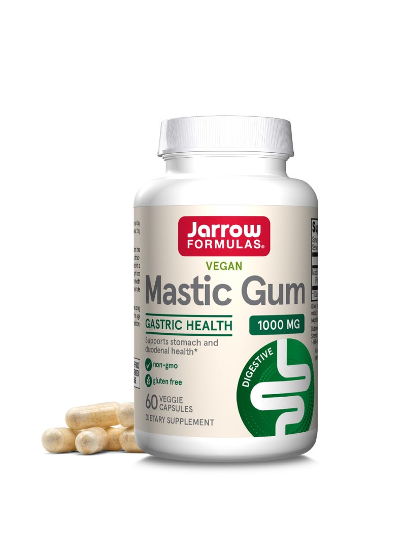 jarrow formulas Mastic Gum 1000 mg Gastric Health 60 Veggie Capsules  - Image 2