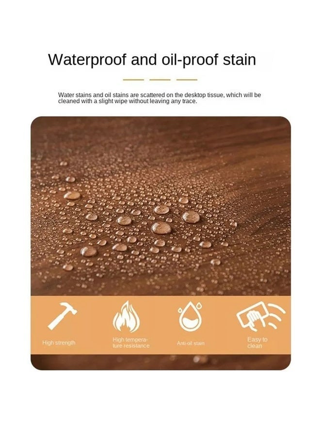 C Shaped End Table for Couch Small Side Table with Metal Frame Slim Skinny End Tables for Small Spaces, Side Table for Sofa Bed Small TV Tray Table for Living Room Bedroom - Image 4