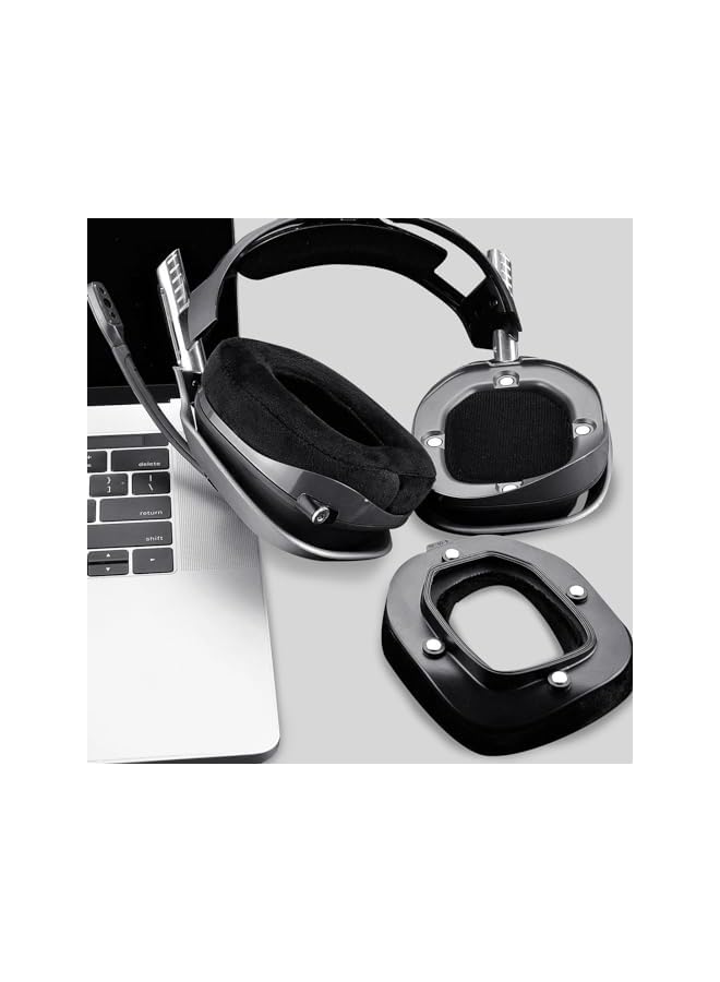 wisfunlly Earpads Replacement Compatible With A40Tr Headset Ear Cushions Replacement For A40Tr Ear Cover Ear Cups 1 Pair - Image 4