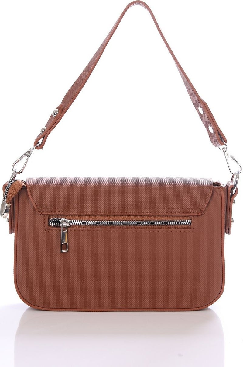Byfox Fashion Shoulder Bag with Zipper on Back  - Image 3