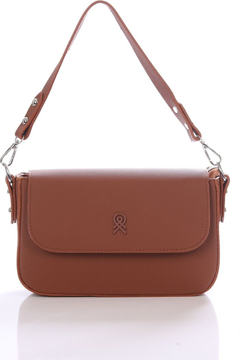 Byfox Fashion Shoulder Bag with Zipper on Back  - Image 1
