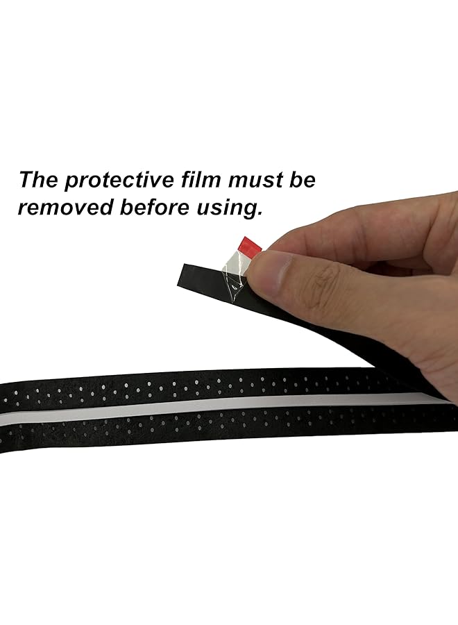 Senston Racket Overgrip 5 Piece Anti Slip Sweat Absorbent Overgrips With Eva Foam Strips For Tennis Badminton Pickleball Multiple Colors - Image 4