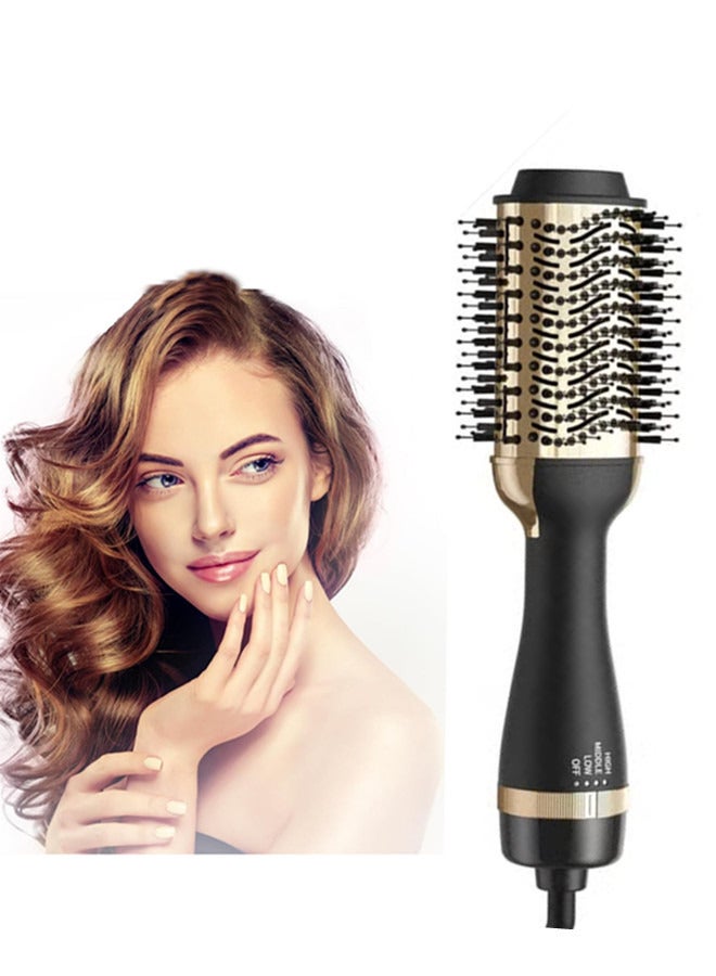 مجفف الشعر 4 بوصة 1 فرشاة، مجفف الشعر 1200 وات فرشاة، مجفف الشعر الاحترافي فولومازر، فرشاة الهواء الساخن لتجفيف الشعر/التصفيف/التجعيد/مشط الشعر - Image 1