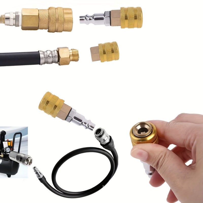 Lock on Air Chuck 1 4FNPT Tire Chuck Model US For Tire Inflator Gauge And Air Compressor - Image 5
