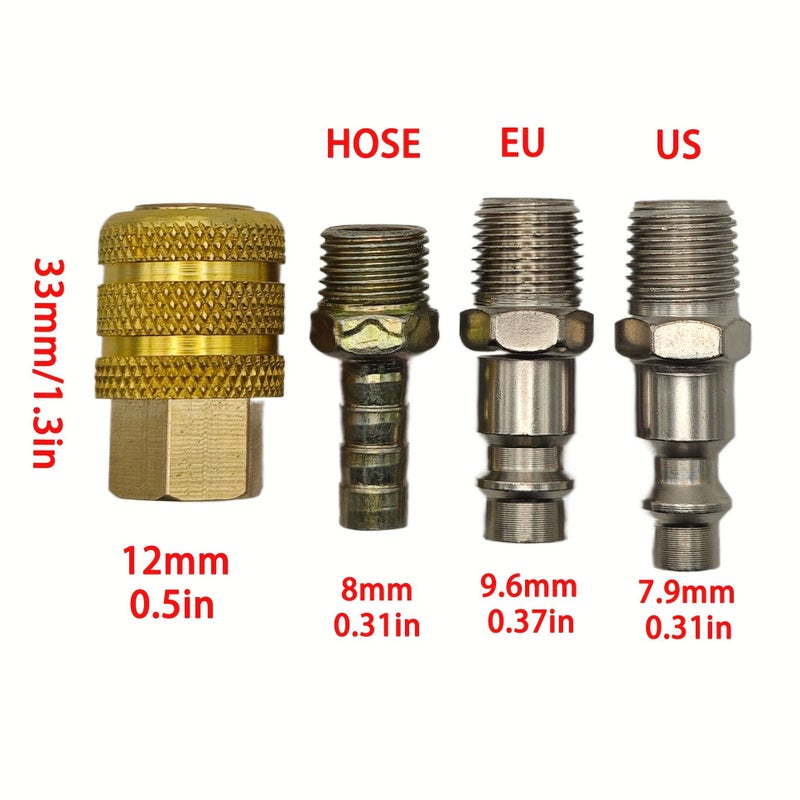 Lock on Air Chuck 1 4FNPT Tire Chuck Model US For Tire Inflator Gauge And Air Compressor - Image 2