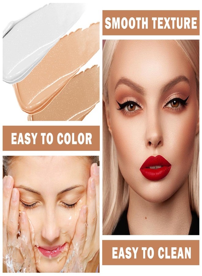 QIUFSSE Eyeshadow Primer Base Dark Matte Eye Primer Evenly Colored Liquid Eyeshadow Primer,Long-lasting Moisture Eye Primer for Mature Eyes-Dark - Image 4