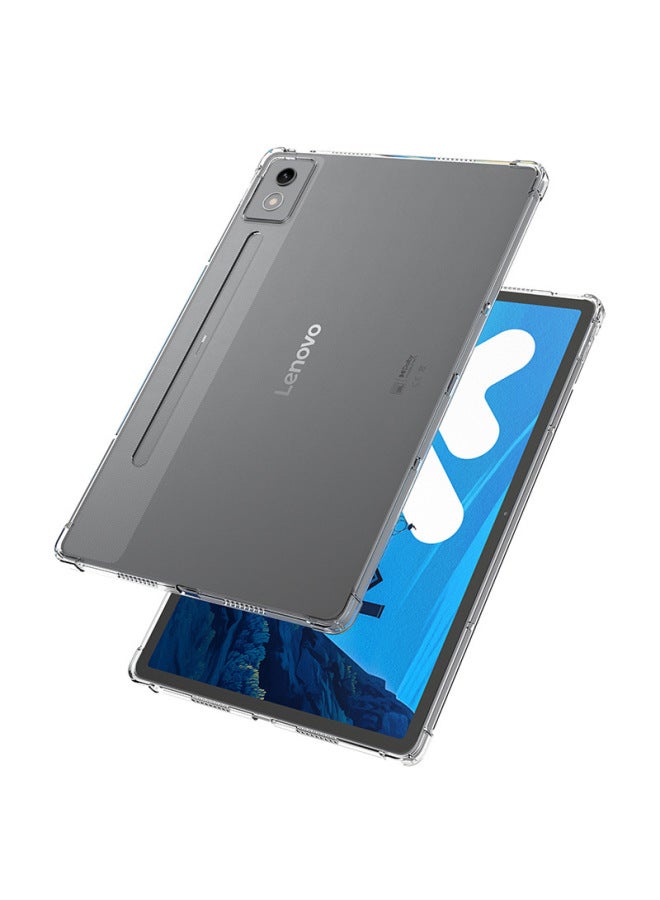 Suitable For Lenovo Tablet Small Padpro12.7 Protective Cover Shushi Sofo Airbag Anti-fall Transparent Shell-color:Transparent (air Bag Anti-fall Shell)-Applicable Models:Xiaoxin PadPro12.6 (Tab P12 Pro) (Q706F) - Image 3