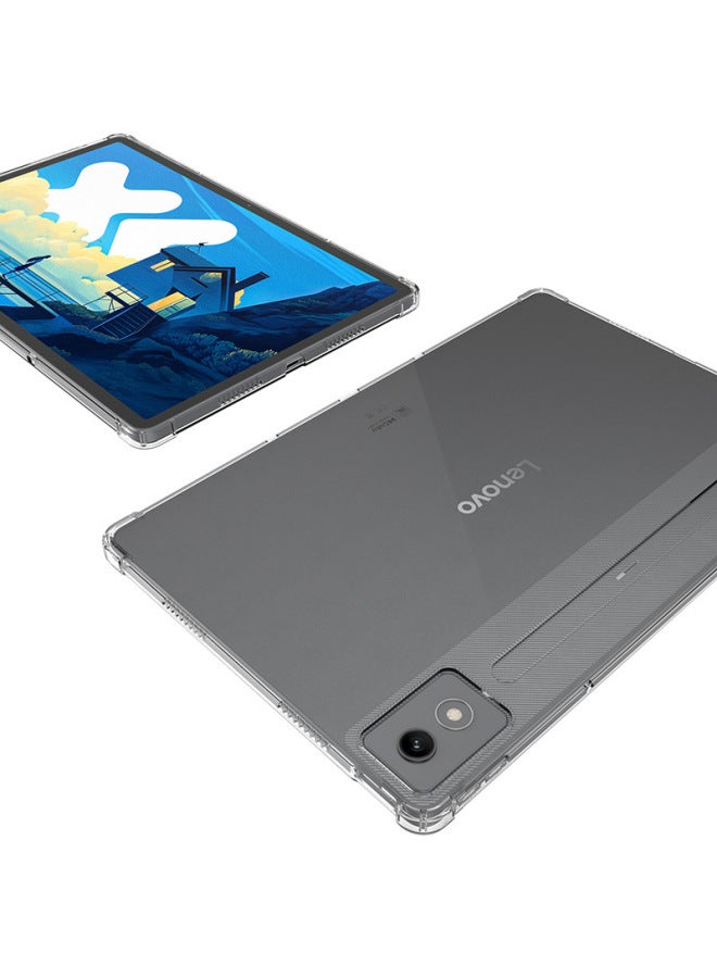 Suitable For Lenovo Tablet Small Padpro12.7 Protective Cover Shushi Sofo Airbag Anti-fall Transparent Shell-color:Transparent (air Bag Anti-fall Shell)-Applicable Models:Xiaoxin PadPro12.6 (Tab P12 Pro) (Q706F) - Image 4
