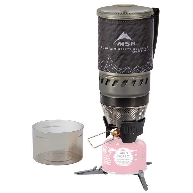 MSR WindBurner Personal Windproof Camping and Backpacking Stove System Black - Image 2