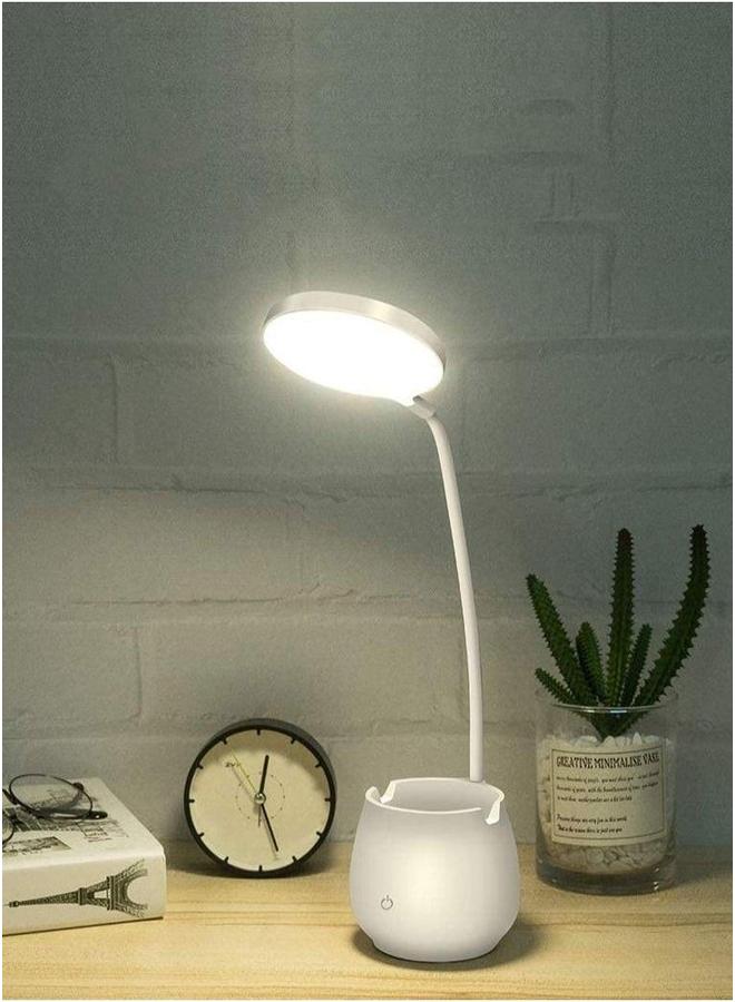 HOMESTAR Reading LED Table Lamp Light With Pen and Phone Holder  - Image 1