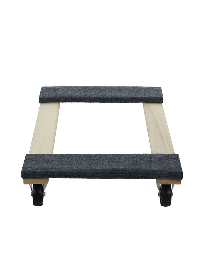 LAWAZIM Hardwood Furniture Movers Dolly - 1000lb / 453kg -Heavy Duty Furniture Moving Dolly with 360° Swivel Casters and Non-Slip Pads -for Moving Furniture, Appliances, and Boxes in Homes and Garages - Image 3