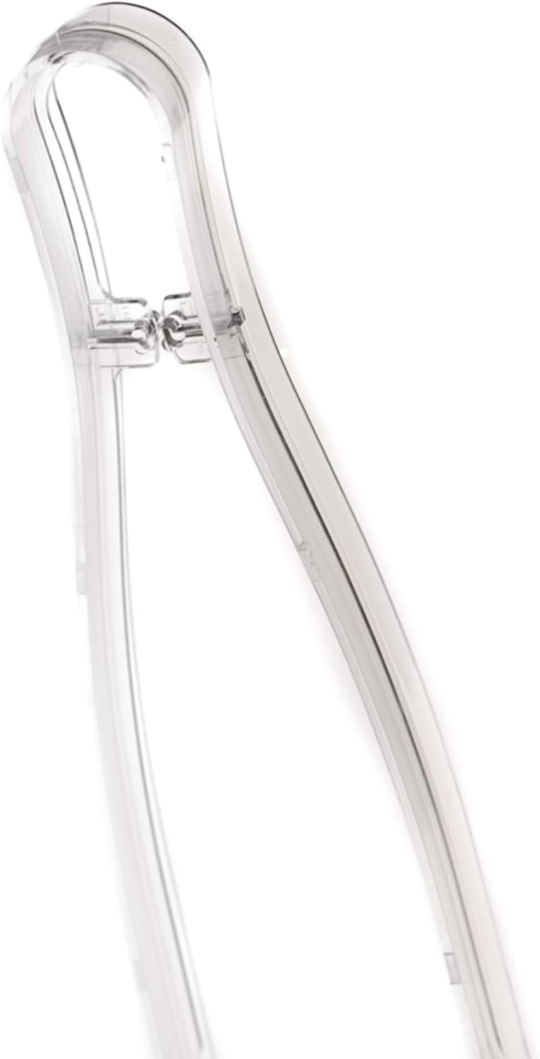EcoQuality [3 PACK] 12 inch Heavy Duty Clear Serving Tongs - Plastic Disposable Salad Tongs - High Heat Plastic, Catering, Salads, Bakery, Buffets, BBQ, Ice, Hot and Cold Foods by (12") - Image 2