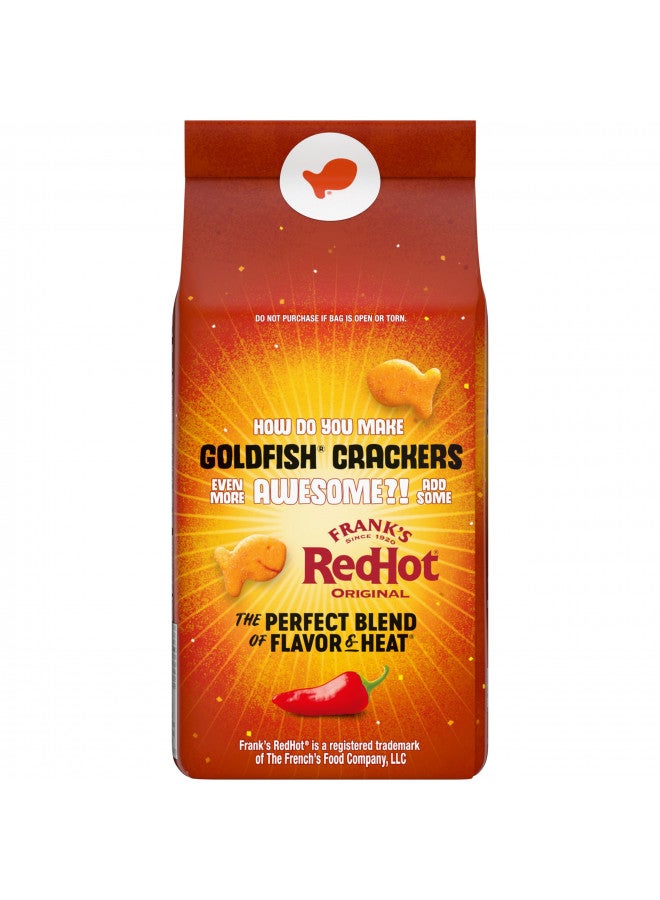 Pepperidge Farm Goldfish Crackers, Limited Edition Frank's RedHot Snack Crackers, 6.6 oz. bag - Image 3