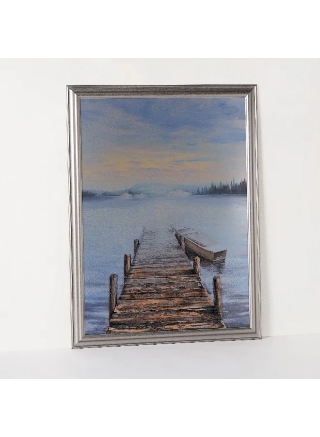 Home Box Vivid Aluminium Print Framed Picture 90 x 120 x 3 cm