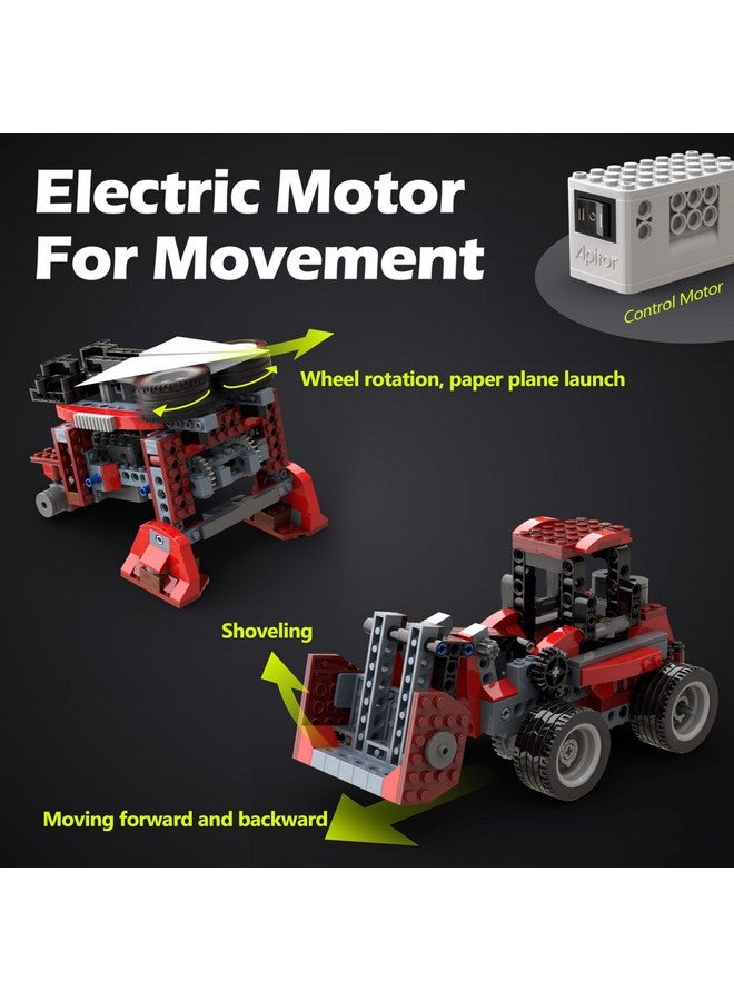 Apitor 8 in 1 STEM Kits for Kids Age 6-8, DIY Electronic Monster Truck Building Kit, STEM Toys for Boys Craft Projects 8-10, Build Robot DIY Activity for Ages 6 7 8 9 10 11 12 + Years - Image 2