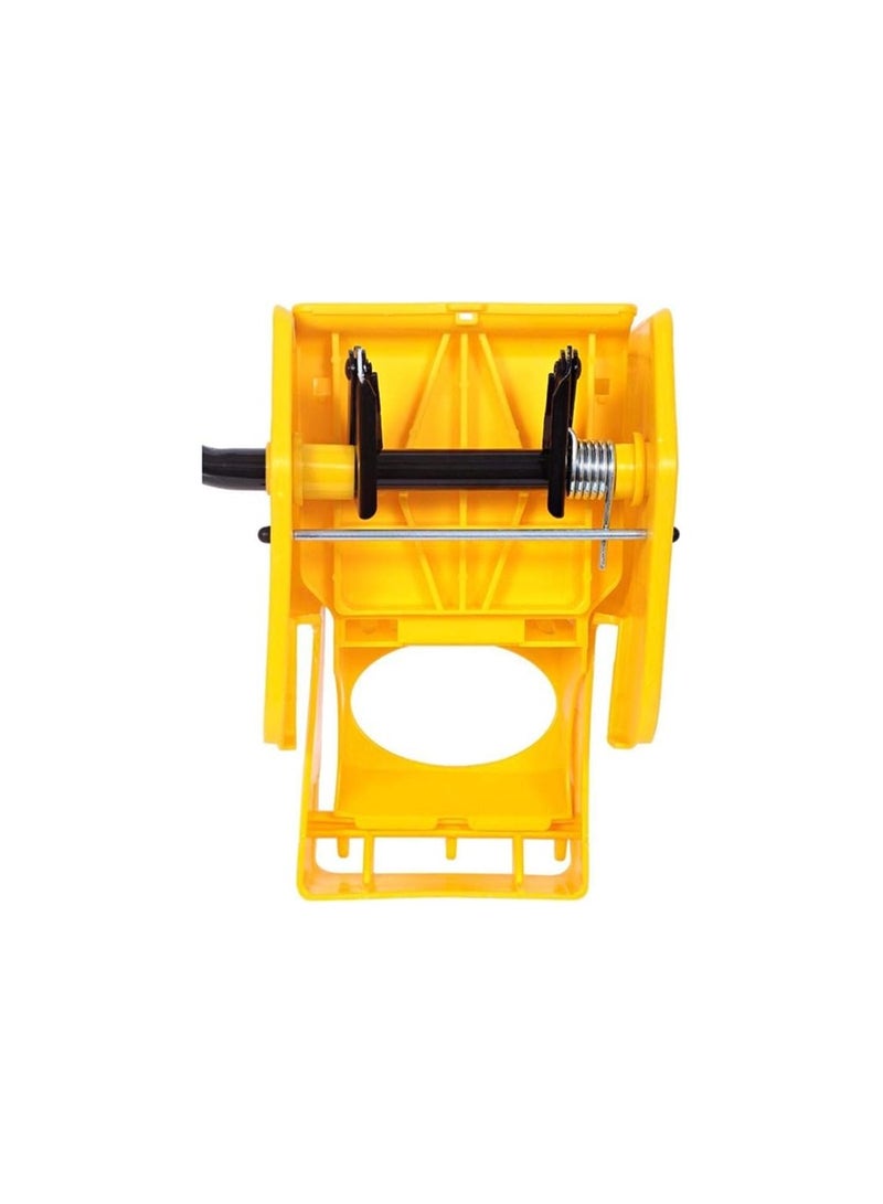 Cleaning Carts on Wheels 46L Large Plastic Double Bucket Squeezing Water Truck - Image 5