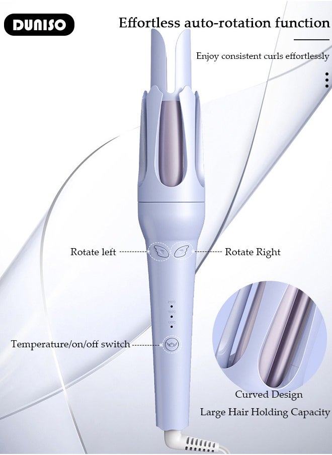Automatic Hair Curler Rollers,Advanced Petal-shaped Auto Curling Iron 32mm Large Waves,Hair Care Coating,Fast Heating,3 Temperatures control,Multi-Protections,Create Pretty Curls Effortlessly