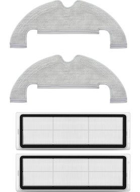 Xiaomi Vacuum Mop 2 Ultra Compatible Spare Mop and Hepa Filter - 4 Pieces