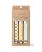 Copper Pearl 3Pack Pacifier Holders Premium Knit Binky Clips for Baby Girls and Boys Stylish Stainless Steel Design for Secure NoDrop Attachment - Image 2