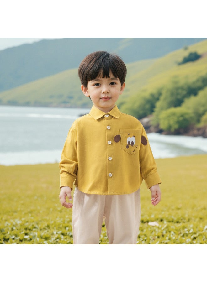 Doxiluka Baby Shirt Spring Autumn Kids Cotton Korean Style Stylish Top Boys Clothing Spring Outfit Infant Shirt Girls Wear - Image 3