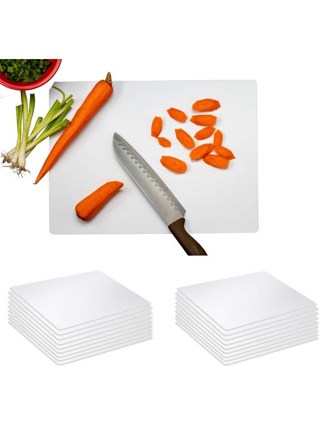 كراون ديسبلاي ألواح تقطيع Crown عالية الجودة للاستخدام مرة واحدة، 50 قطعة ~ 10 بوصة × 13.5 بوصة، ألواح للاستخدام مرة واحدة للمطبخ والاستخدام التجاري ~ براءة اختراع قيد الانتظار ~ ألواح تقطيع للاستخدام مرة واحدة قابلة لإعادة التدوير - Image 2