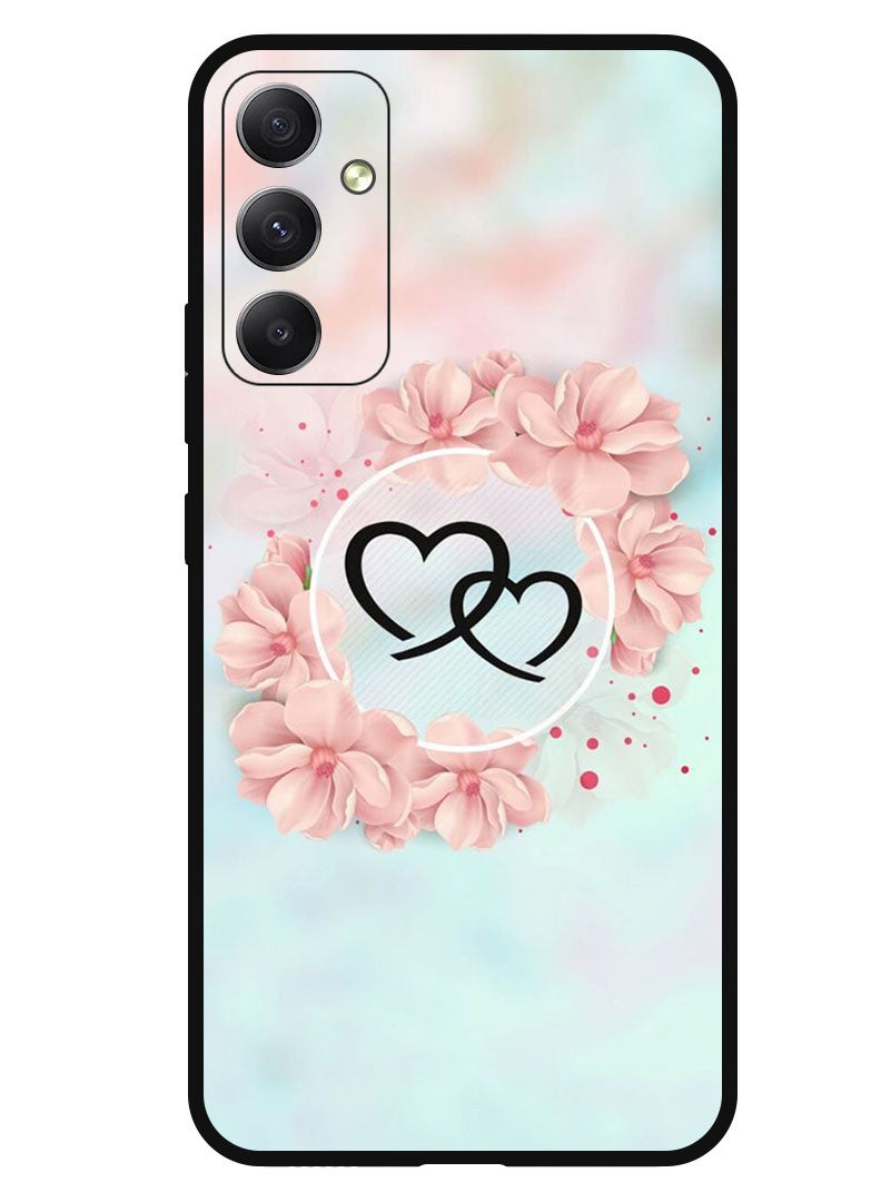 Theodor Protective Case Anti Scratch Shock Proof Bumper Cover For Samsung Galaxy M54 Hearts (2)  - Image 1