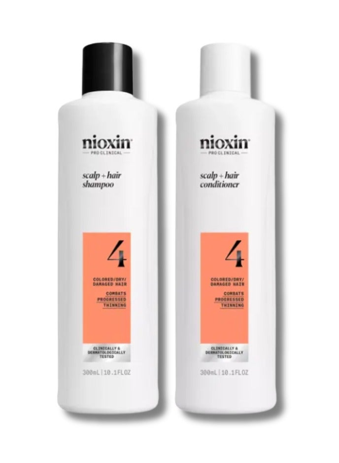 NIoxin System 4 Shampoo and Conditioner