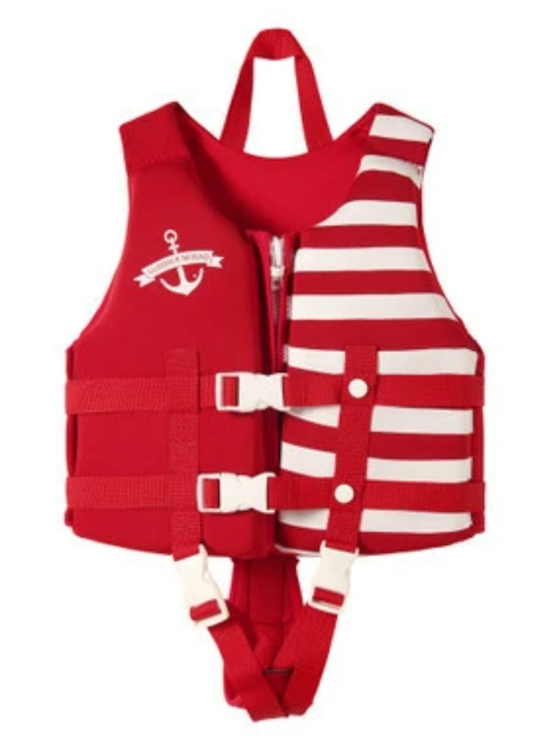 Generic Kids Swim Vest Toddler Float Jacket Swimming Aid for Boys and Girls,Children Float Swimsuit with Adjustable Safety Strap