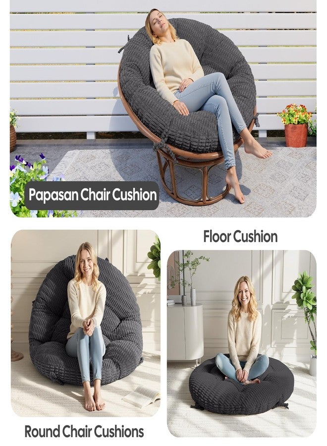 idee-home كرسي باباسان كوشيو، رمادي - Image 5