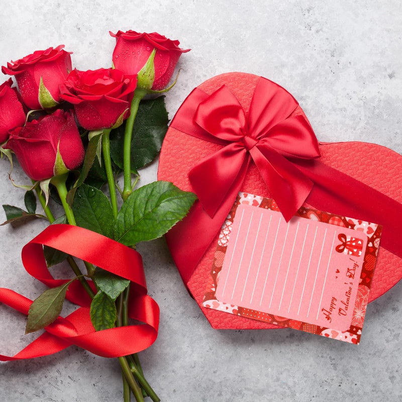 Lincia 36 Pack Valentine's Day Mini Notepads Valentines Gifts Bulk 4 x 3 Inch Heart Small Notebook Valentines Stationery Galentines Party Favors for Teacher Student School Classroom Supplies(Love) - Image 5
