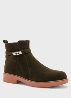Robert Wood Suede Pull On Boots  - Image 2
